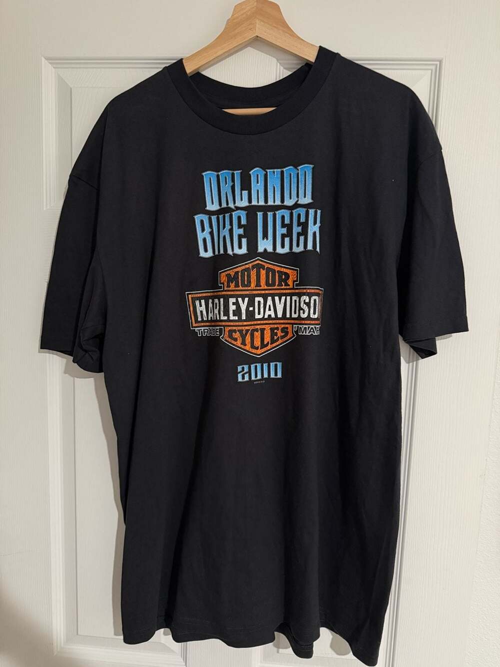 Harley-Davidson Orlando Bike Week 2010 Graphic T-Shirt Size XL